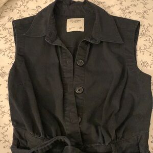 A&F Utility Romper